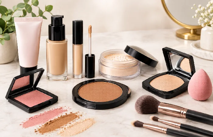 essential face makeup products