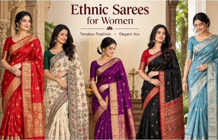 ethnic sarees for women
