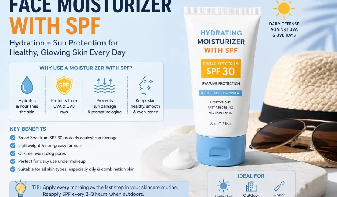 face moisturizer with spf