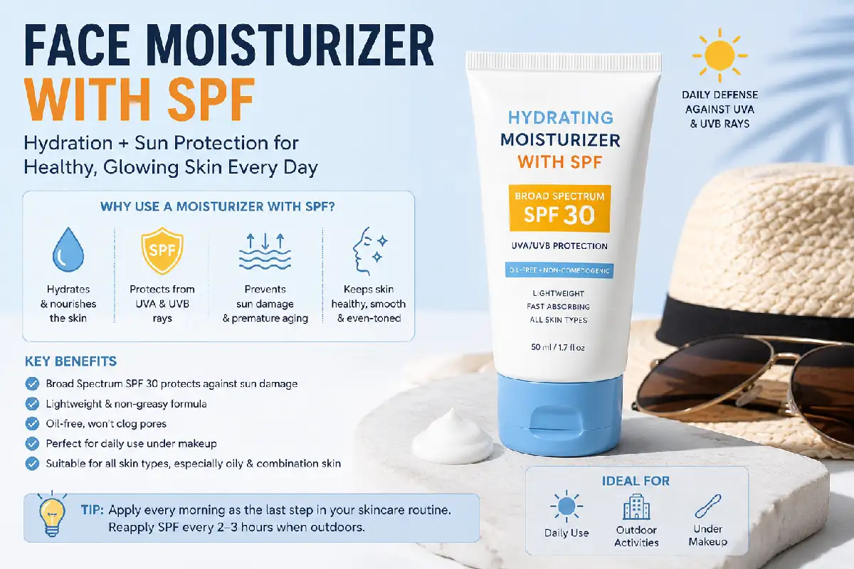 face moisturizer with spf
