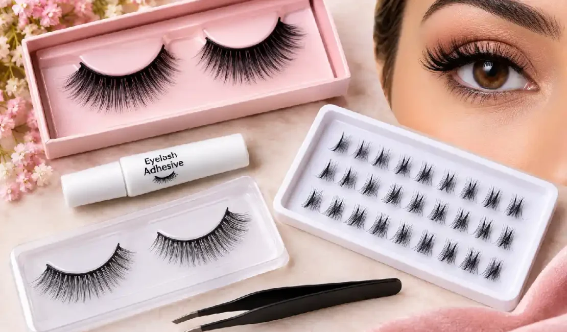 false eyelashes