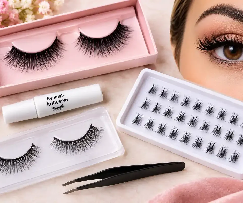 false eyelashes