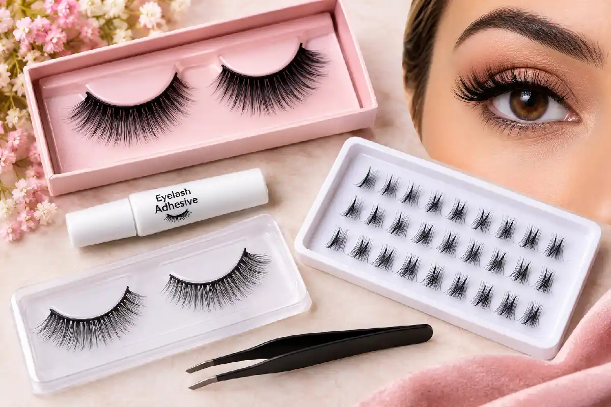 false eyelashes