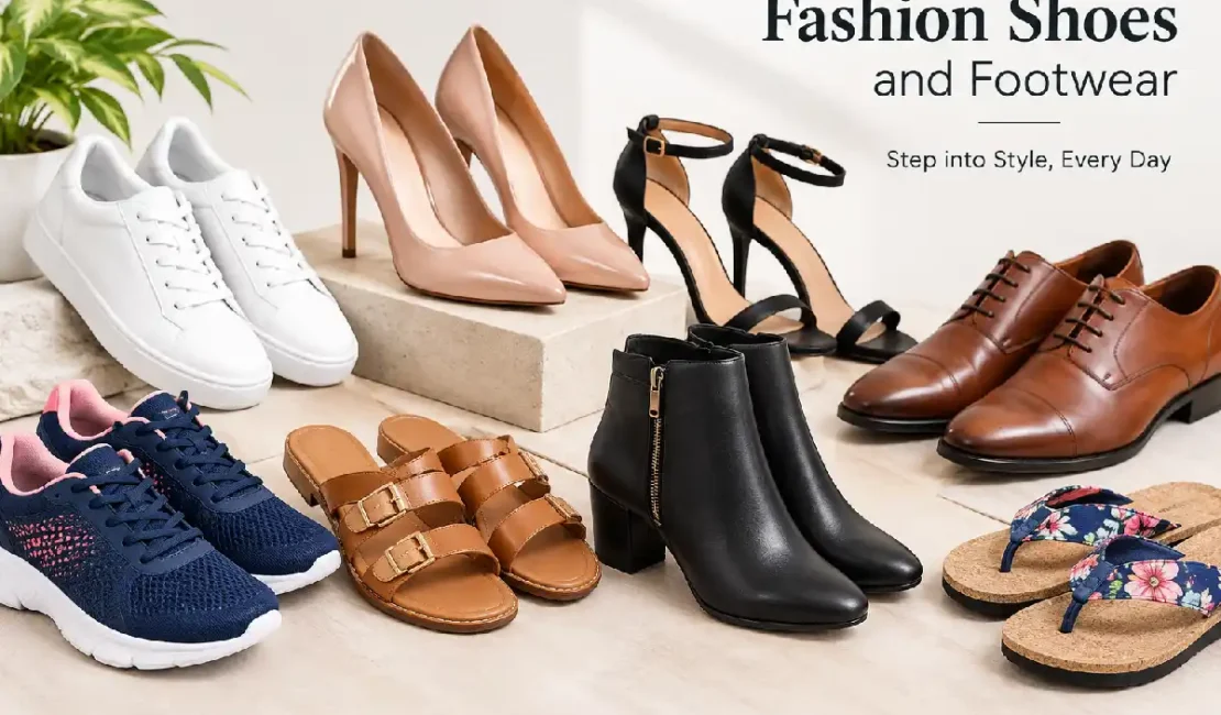 fashion shoes and footwear