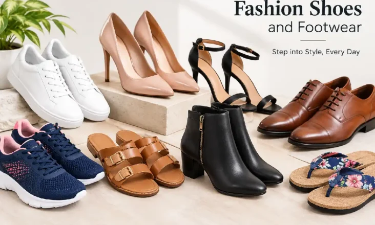 fashion shoes and footwear