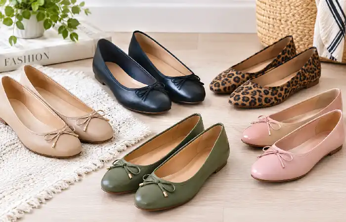flats and ballet shoes