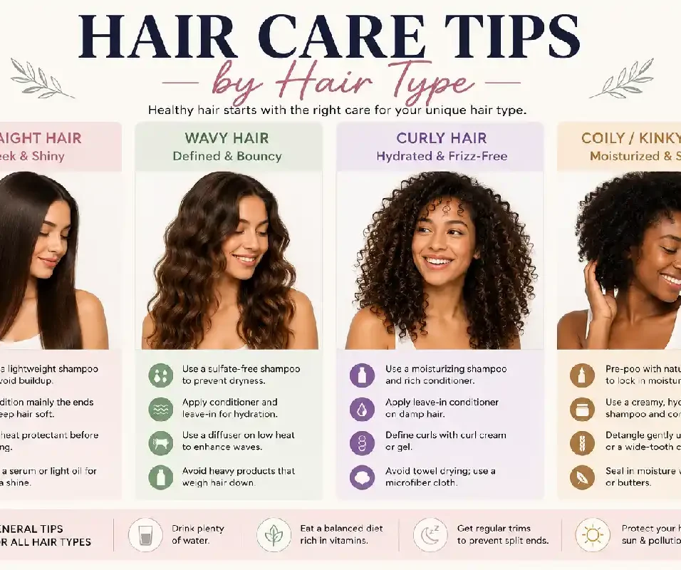 hair care tips by hair type