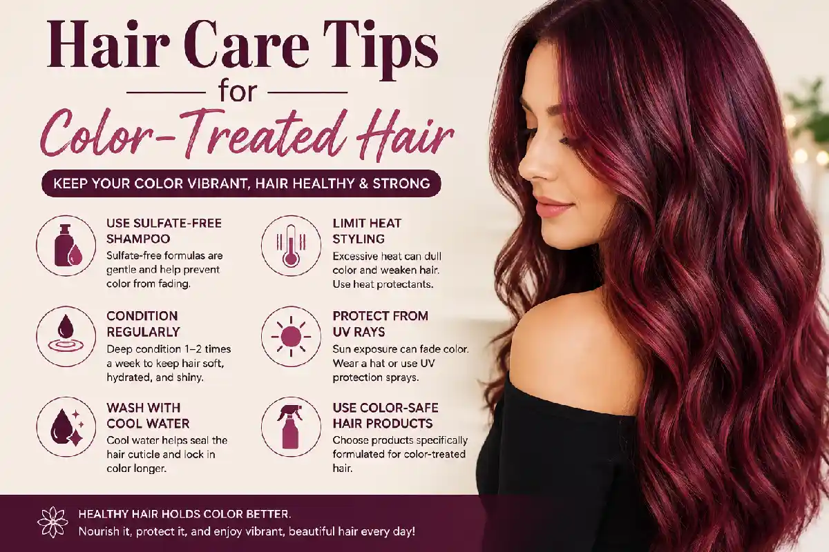 hair care tips for color-treated hair