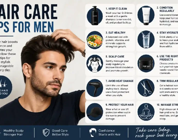 hair care tips for men