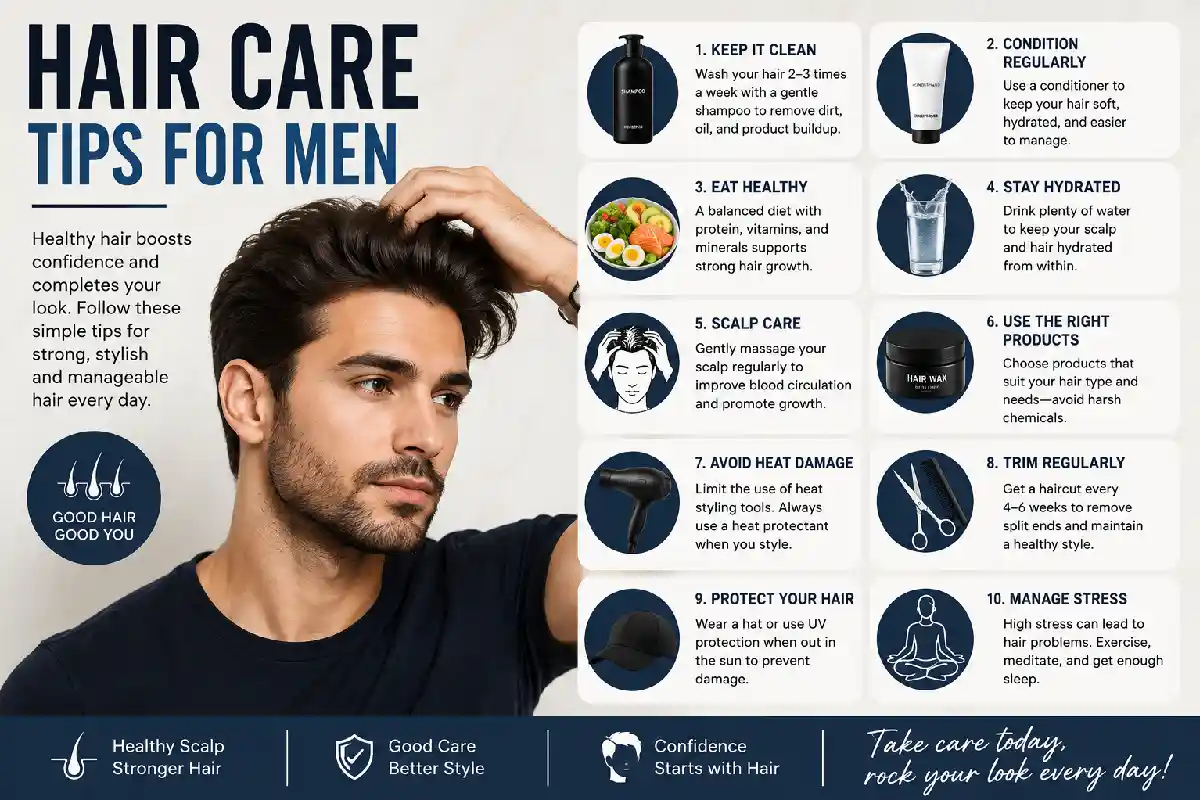 hair care tips for men