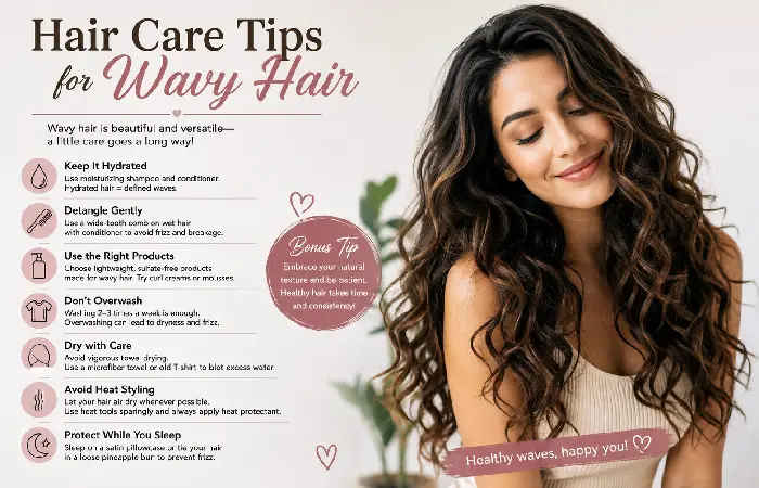 hair care tips for wavy hair