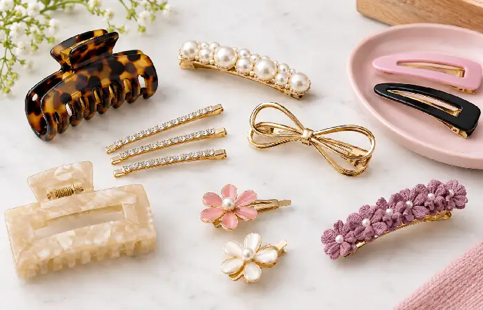 hair clips and barrettes