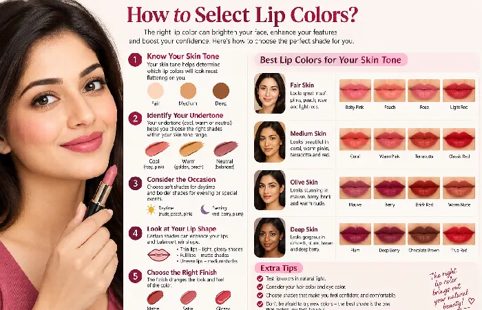 how to select lip colors_