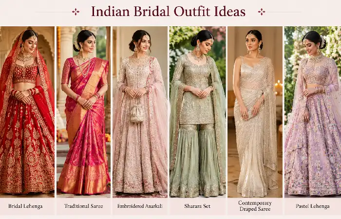 indian bridal outfit ideas