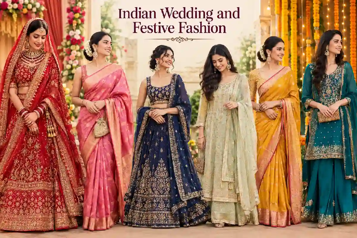 indian wedding and festive fashion