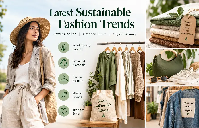 latest sustainable fashion trends