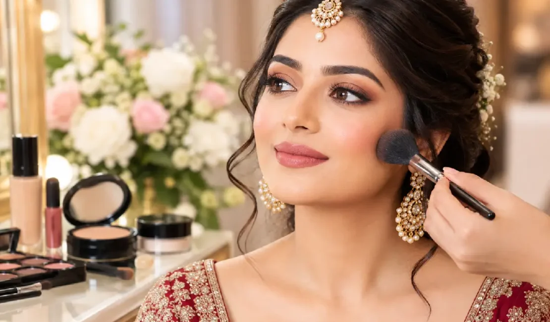long-lasting wedding makeup
