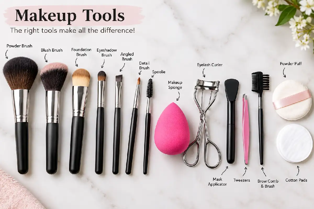 makeup tools