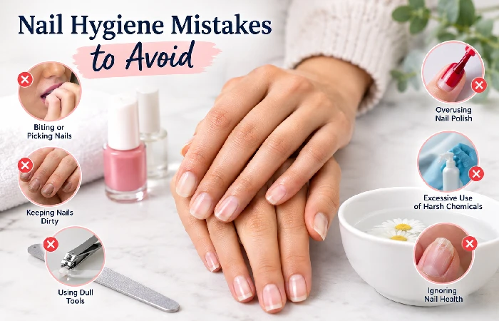 nail hygiene mistakes to avoid