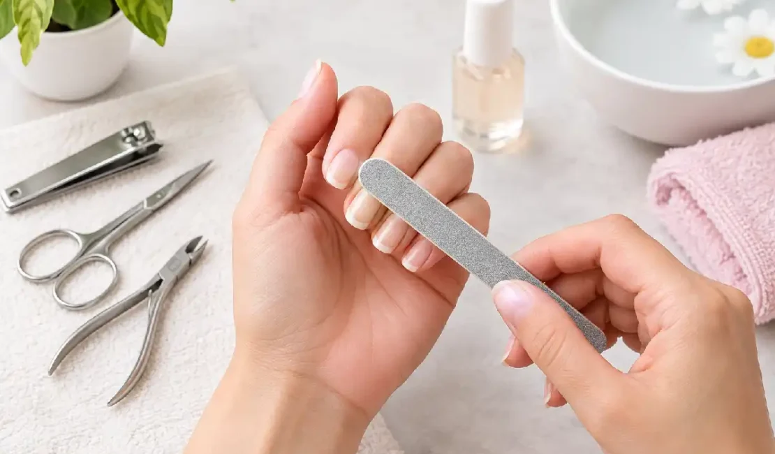 nail trimming and filing