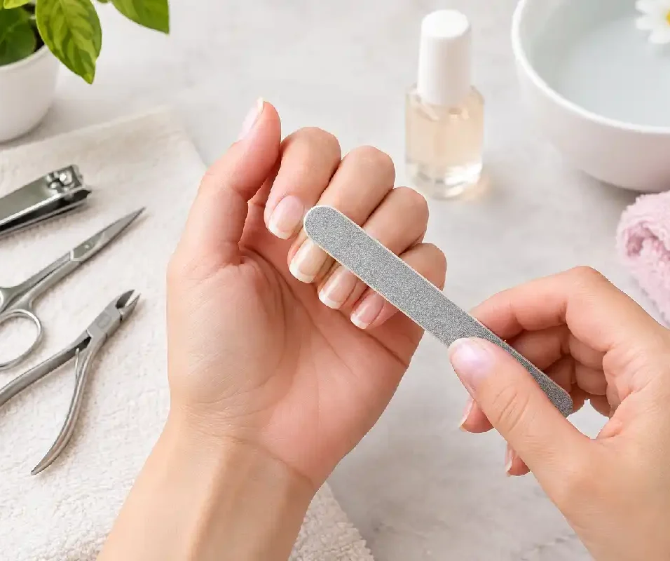 nail trimming and filing