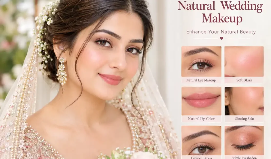 natural wedding makeup