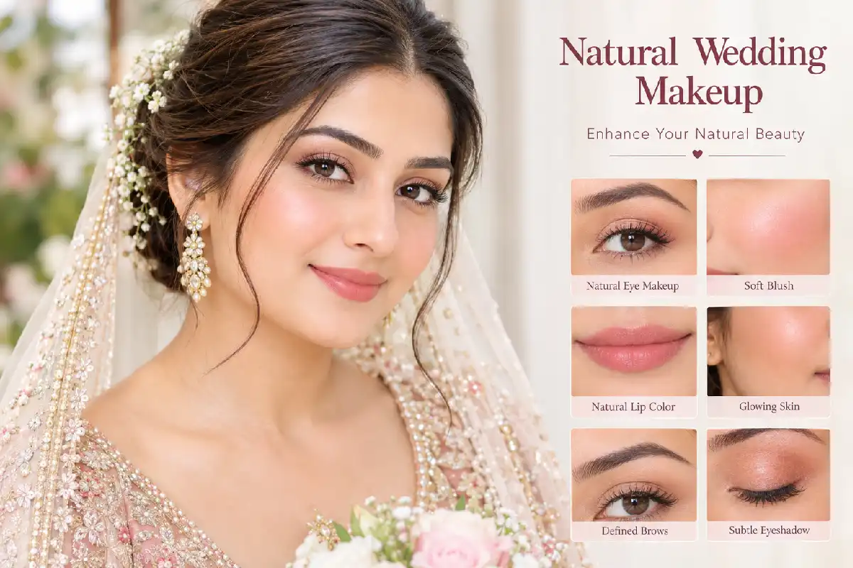 natural wedding makeup