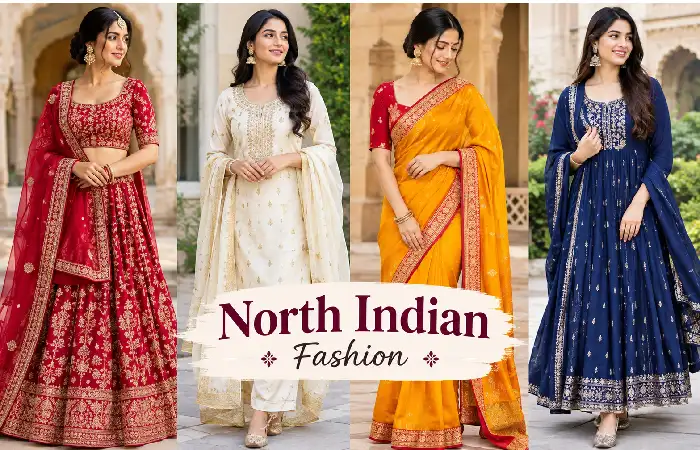 north indian fashion