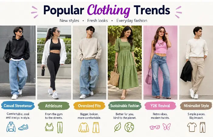 popular clothing trends