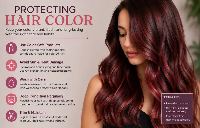 protecting hair color
