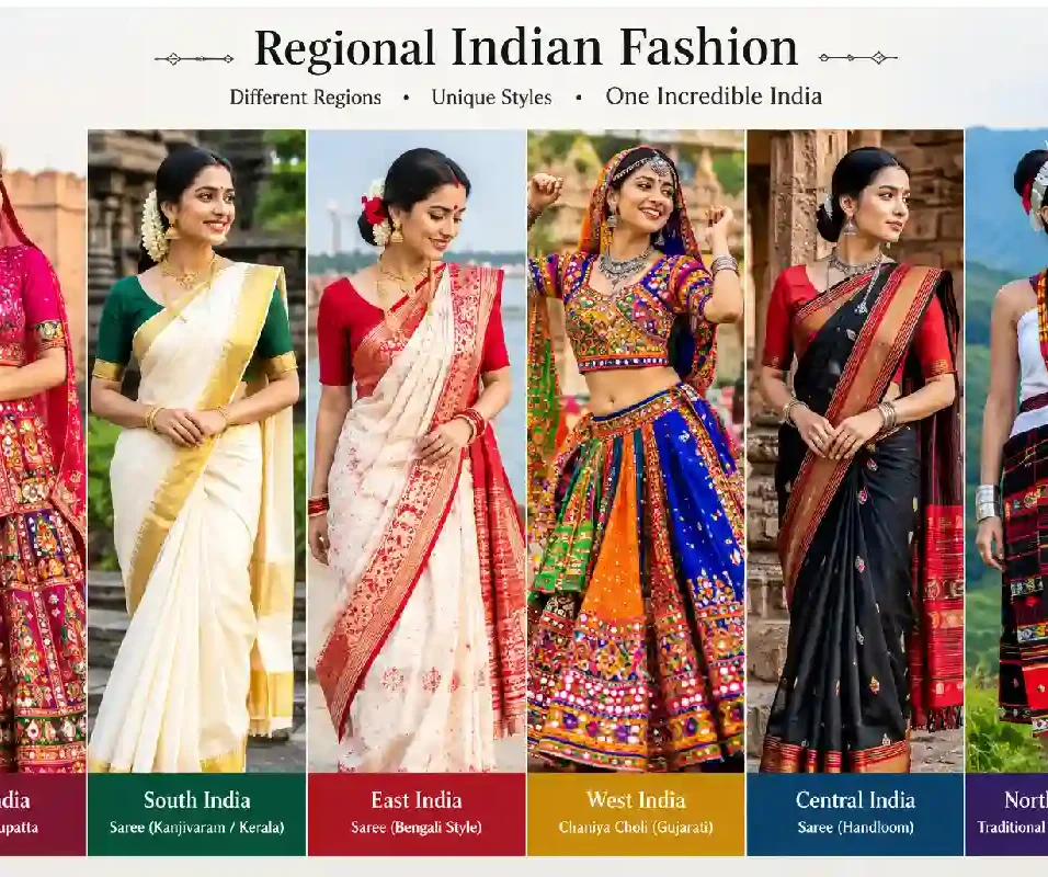 regional indian fashion