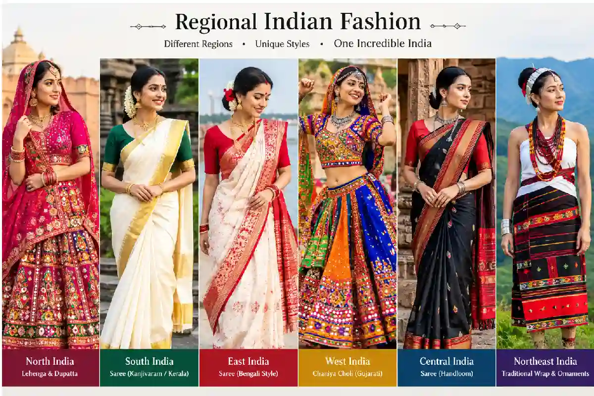 regional indian fashion