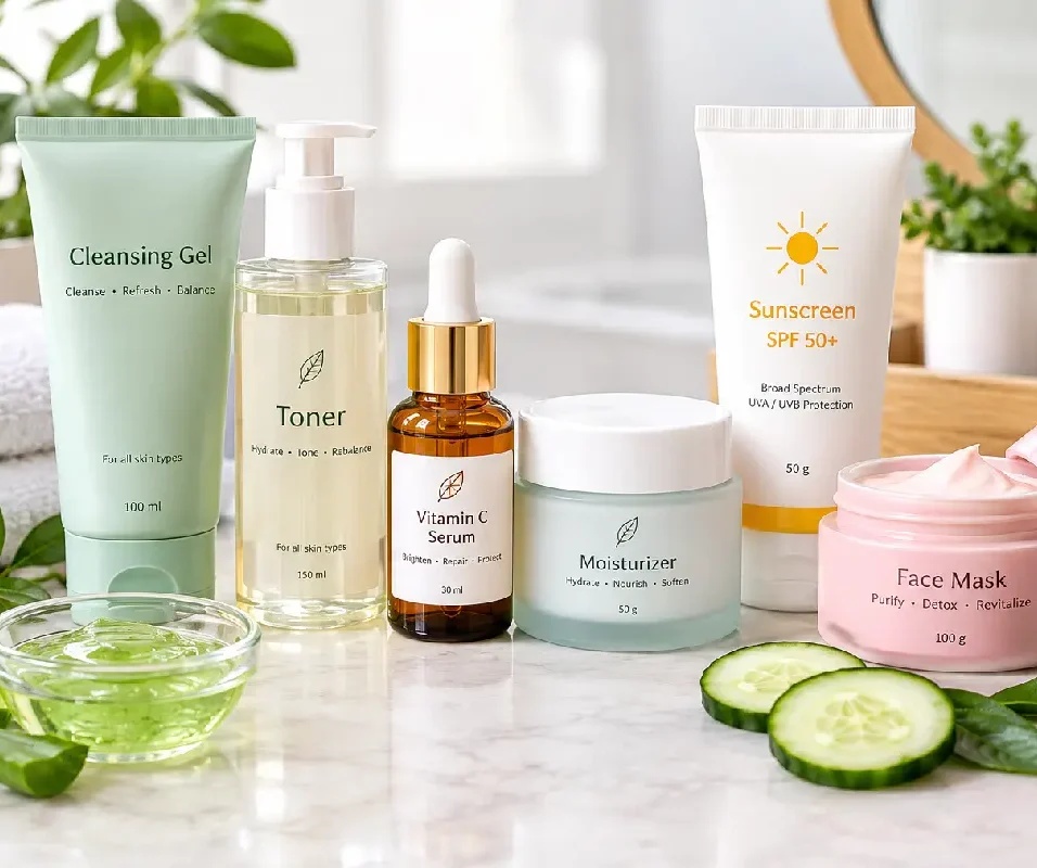 skincare products