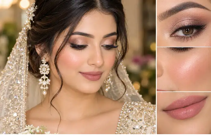 soft glam wedding makeup