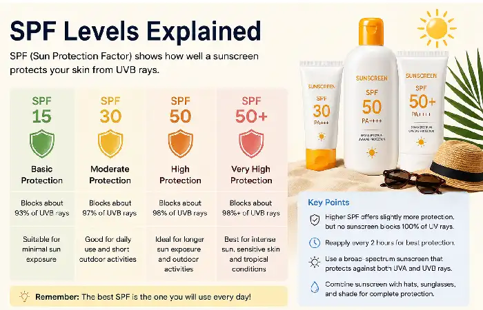 spf levels explained