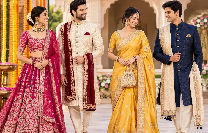traditional indian wedding outfits