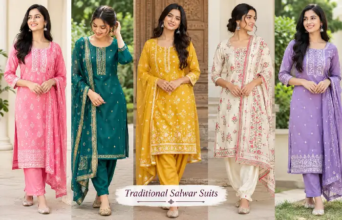 traditional salwar suits