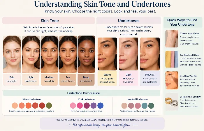 understanding skin tone and undertones