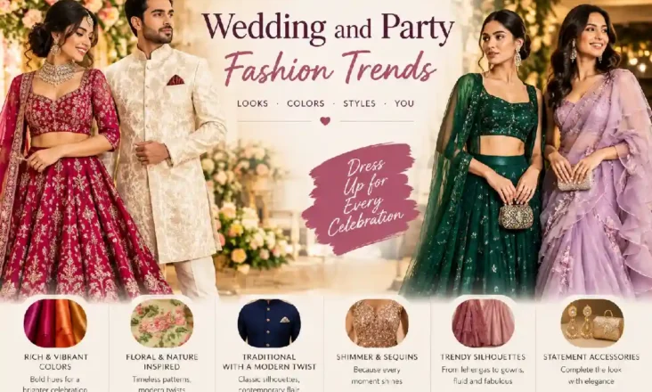 wedding and party fashion trends
