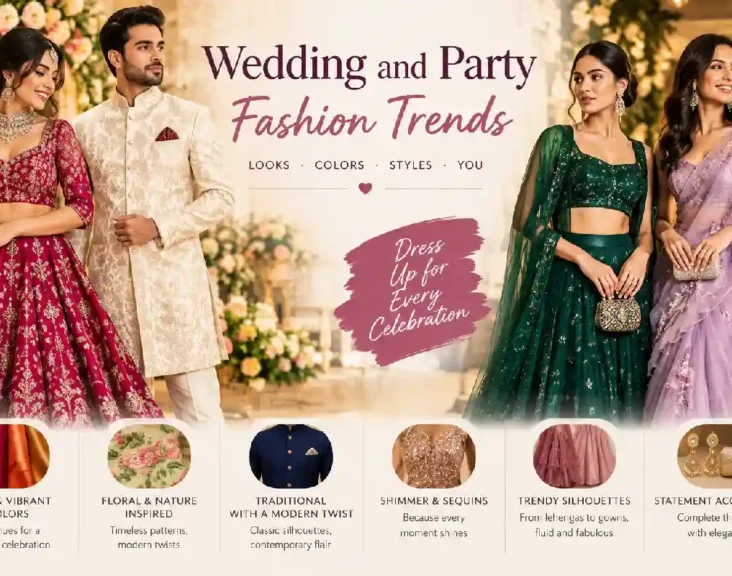 wedding and party fashion trends