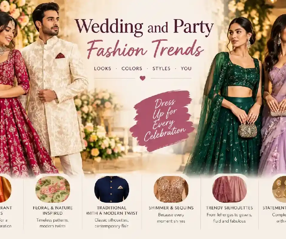 wedding and party fashion trends