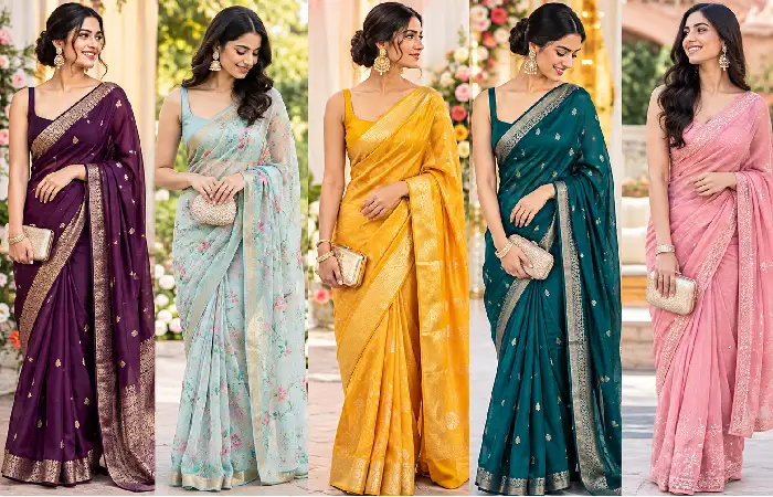 wedding guest sarees