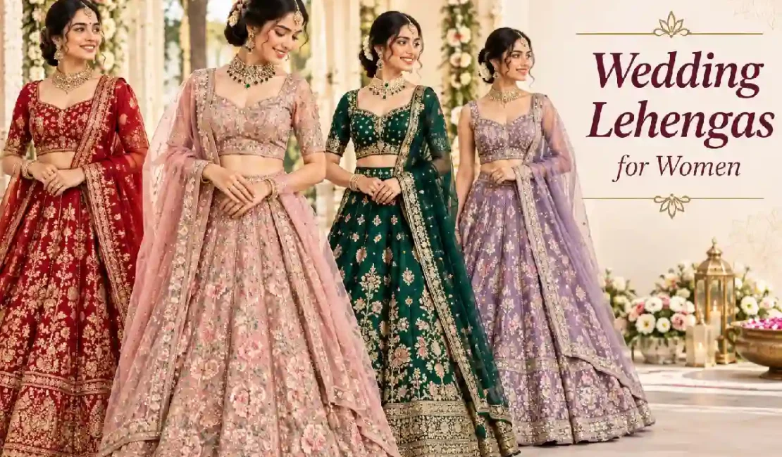 wedding lehengas for women