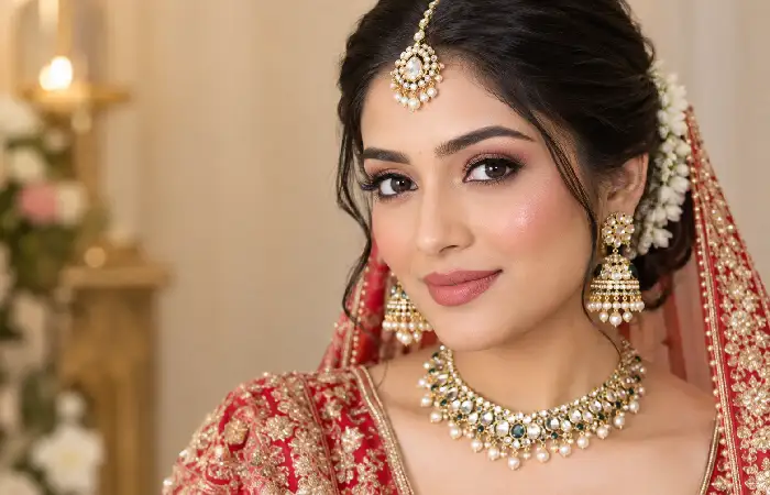 wedding makeup for combination skin